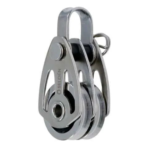 Motón BBB25 Doble, Perno SH. - Seldén - Motones de rodamientos de bolas - Sail Zonda