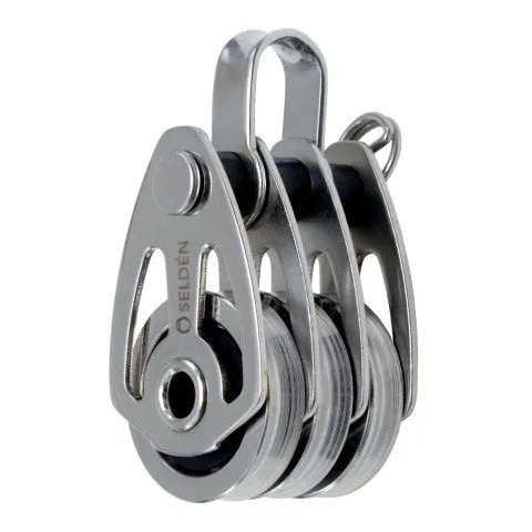 Motón BBB25 Triple, Perno SH. - Seldén - Motones de rodamientos de bolas - Sail Zonda