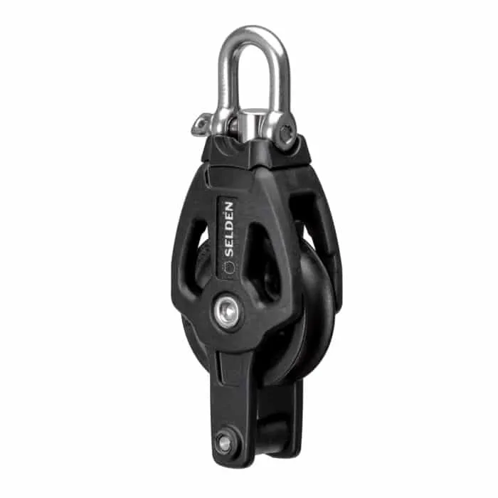 Motón PBB40 Simple con Arraigo - Seldén - Motones sin rodamientos - Sail Zonda