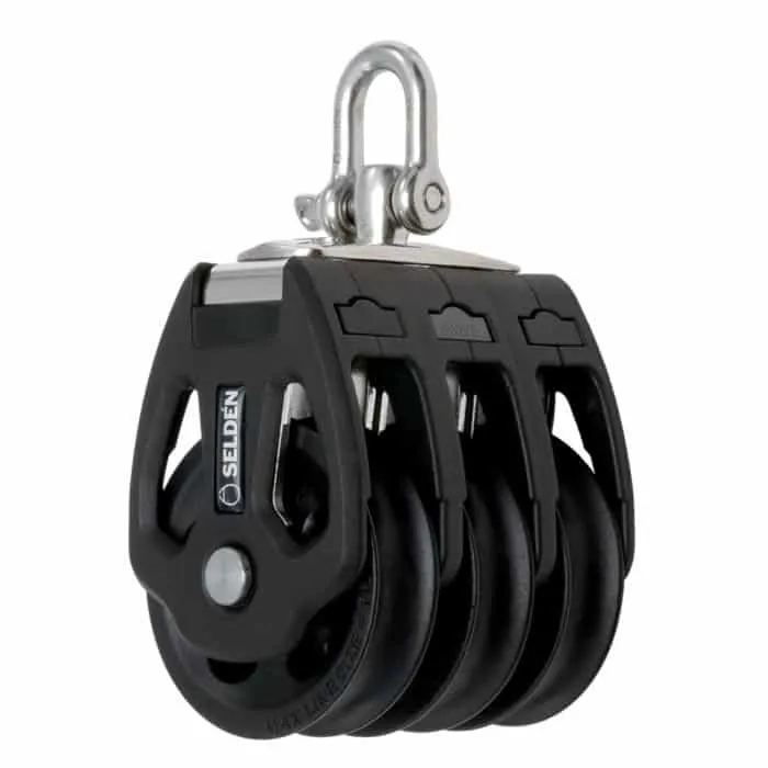 Motón Triple PBB50 - Seldén - Motones sin rodamientos - Sail Zonda