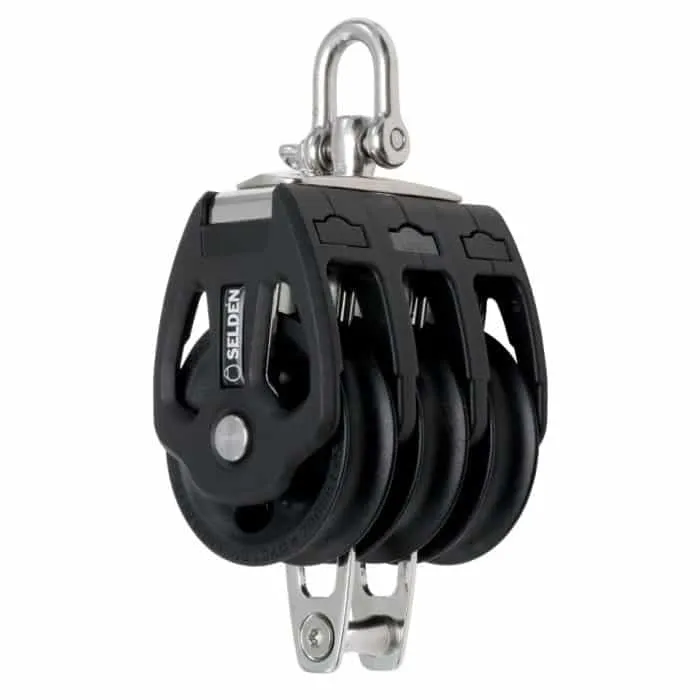 Motón Triple PBB50/con Arraigo - Seldén - Motones sin rodamientos - Sail Zonda