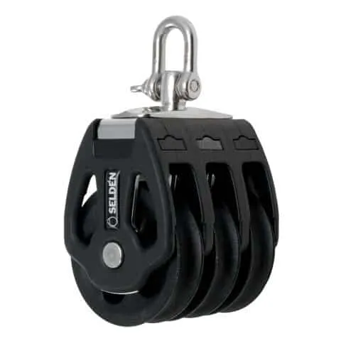 Motón Triple PBB60 - Seldén - Motones sin rodamientos - Sail Zonda