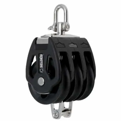 Motón Triple/Arraigo PBB60 - Seldén - Motones sin rodamientos - Sail Zonda