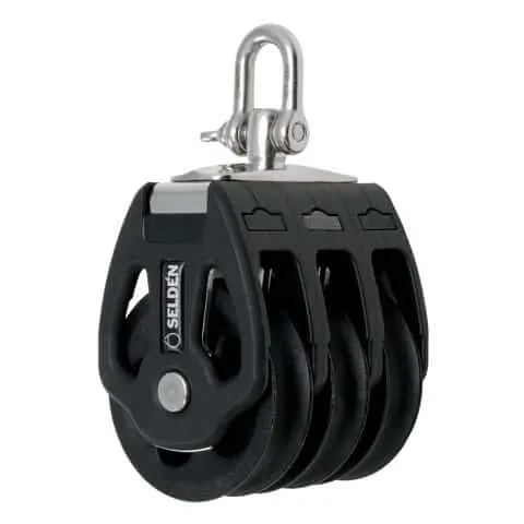 Motón Triple PBB80 - Seldén - Motones sin rodamientos - Sail Zonda