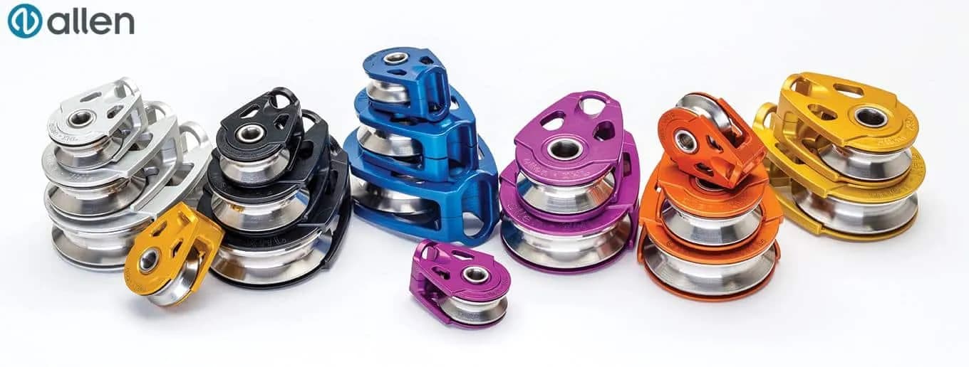 Motón de Aluminio 30MM Alta Carga Dynamic - Allen - Motones de rodamientos de bolas - Sail Zonda