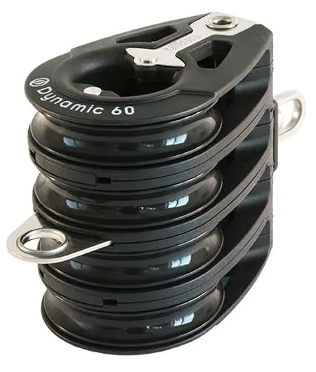 Motón Cuádruple 60MM con Arraigo - Allen - Motones de rodamientos de bolas - Sail Zonda