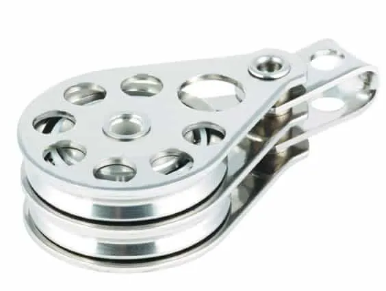 Motón Doble Alta Tensión 38MM Cabeza Fija - Allen - Motones especiales y para cable - Sail Zonda