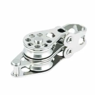 Motón Doble Alta Tensión 16MM con Arraigo - Allen - Motones especiales y para cable - Sail Zonda