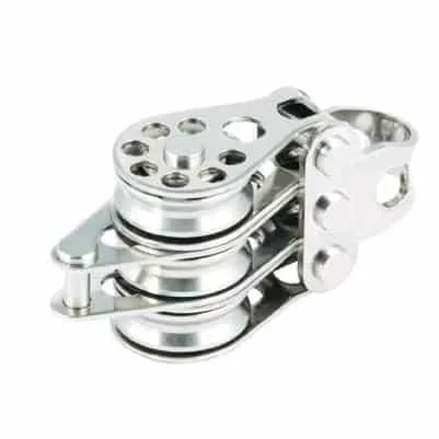 Motón Triple Alta Tensión con Arraigo - Allen - Motones especiales y para cable - Sail Zonda