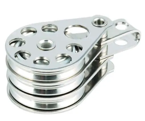 Motón Triple Alta Tensión Cabeza Fija 38MM - Allen - Motones especiales y para cable - Sail Zonda