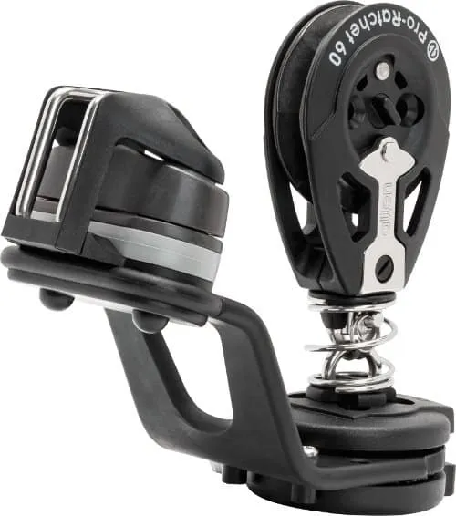 Base Giratoria con Mordaza de Escota Principal Compacto con Giratorio y Mordaza - Allen - Bases y resortes - Sail Zonda