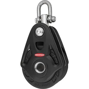 Motón de Núcleo Serie 100, Motón Doble, cabeza universal - Ronstan - Motones de rodamientos de bolas - Sail Zonda