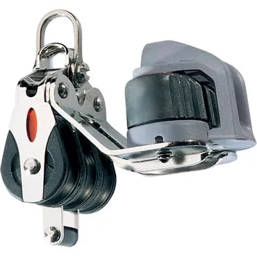 Motón BB Serie 20, Triple Mordaza Cam con Arraigo - Ronstan - Motones de rodamientos de bolas - Sail Zonda