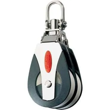 Motón AP Serie 40, Doble, Cabeza Giratoria - Ronstan - Motones de rodamientos de bolas - Sail Zonda