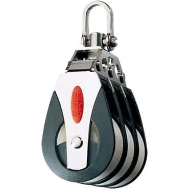 Motón AP Serie 40, Triple, Cabeza Giratoria - Ronstan - Motones de rodamientos de bolas - Sail Zonda