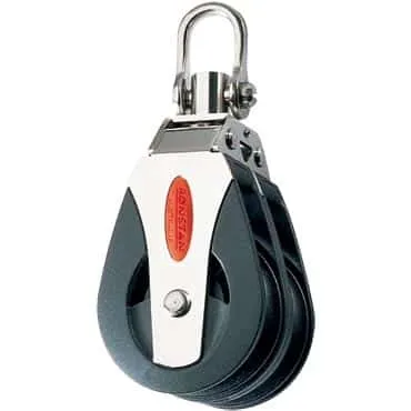 Motón BB Serie 50, Doble, Cabeza Giratoria - Ronstan - Motones de rodamientos de bolas - Sail Zonda