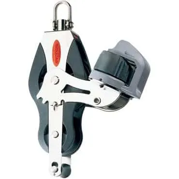 Motón BB Serie 50, Violín, con Arraigo, Mordaza - Ronstan - Motones de rodamientos de bolas - Sail Zonda