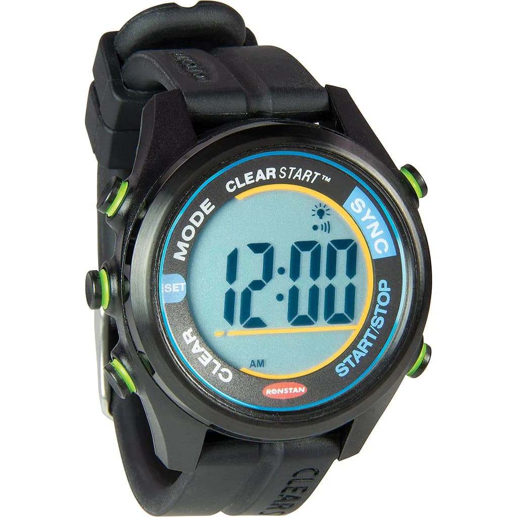 Reloj de Navegación ClearStart, 40mm, Negro - Ronstan - Default category - Sail Zonda