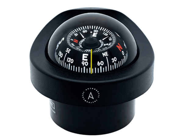 Compas de montaje empotrado 85mm Dial Cónico Negro - Autonautic - Default category - Sail Zonda